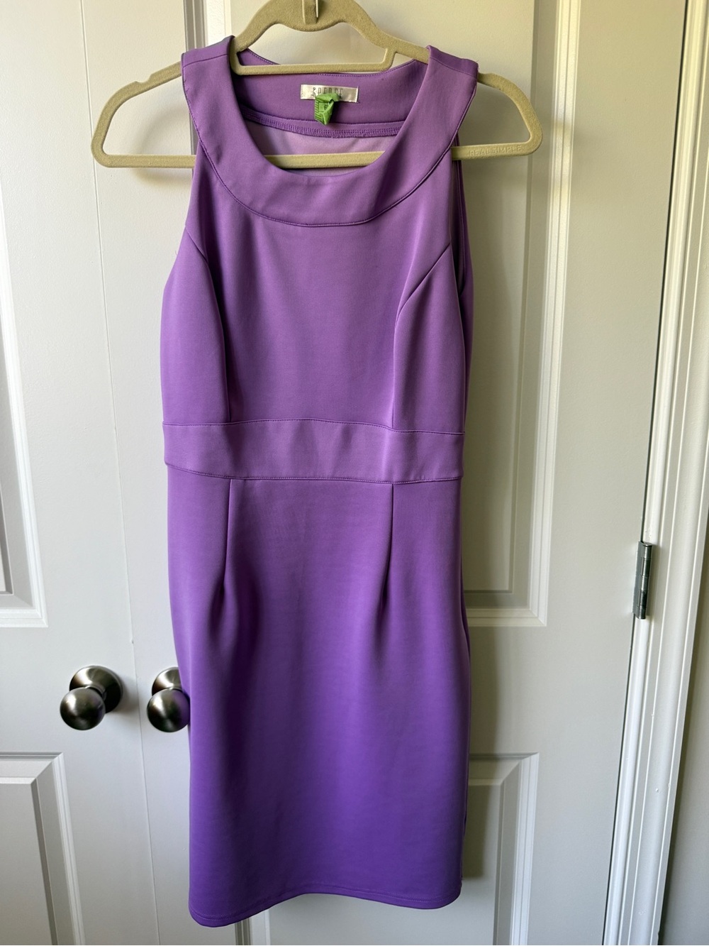 Spense Lavender Sleeveless Sheath Dress